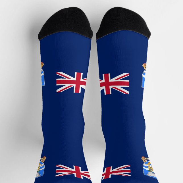 Chaussette Drapeau des îles Falkland (Haut)