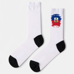 Chaussette Drapeau d'Haïti