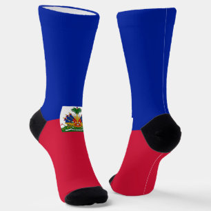 Chaussette Drapeau d'Haïti