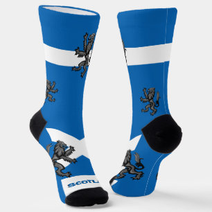 Chaussette Drapeau écossais, Rampant Patriotique, Écosse