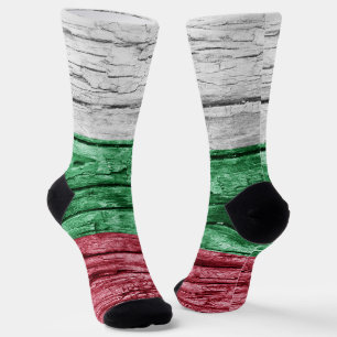 Chaussette Drapeau en bois bulgare