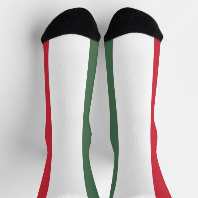 Chaussette Drapeau Hongrie (Haut)