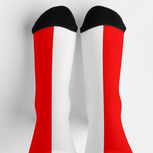 Chaussette Drapeau Indonésie (Haut)