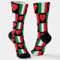 Drapeau Italien Coeur Motif Italie National Pride