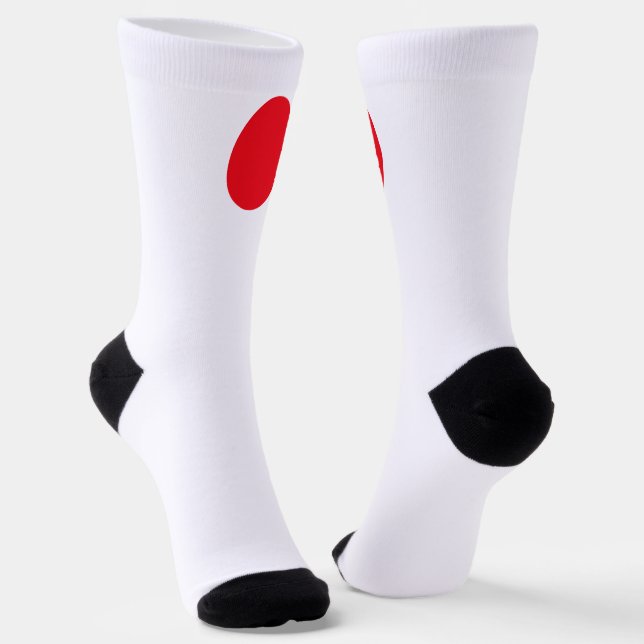 Chaussette Drapeau japonais (Angulaire)