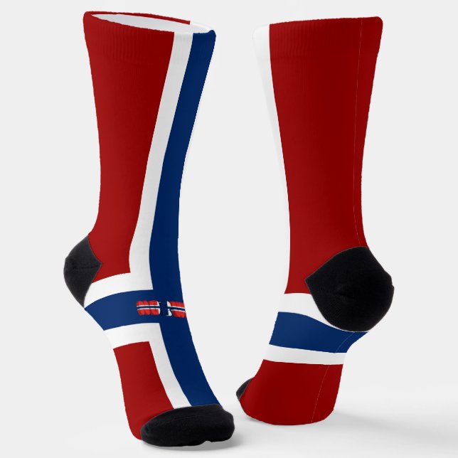 Chaussette Drapeau norvégien (Angulaire)
