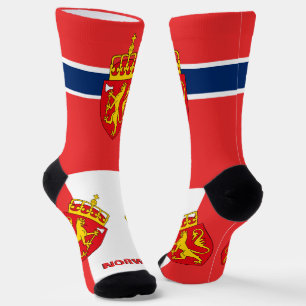 Chaussette Drapeau norvégien Patriotique, Norvège durable
