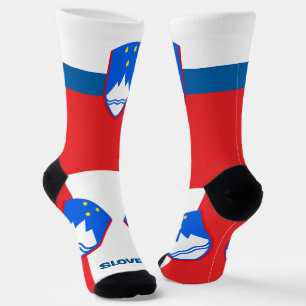 Chaussette Drapeau slovène Patriotique, Durable Slovénie