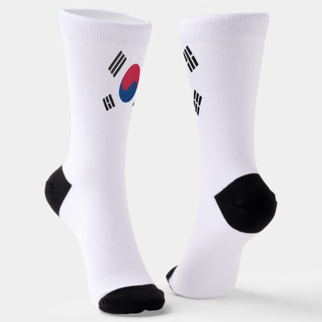 Chaussette Drapeau sud-coréen (Angulaire)