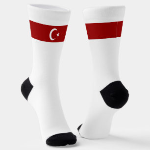 Chaussette Drapeau turc