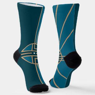 Chaussette Drapeau urbain de Lincoln (Nebraska)