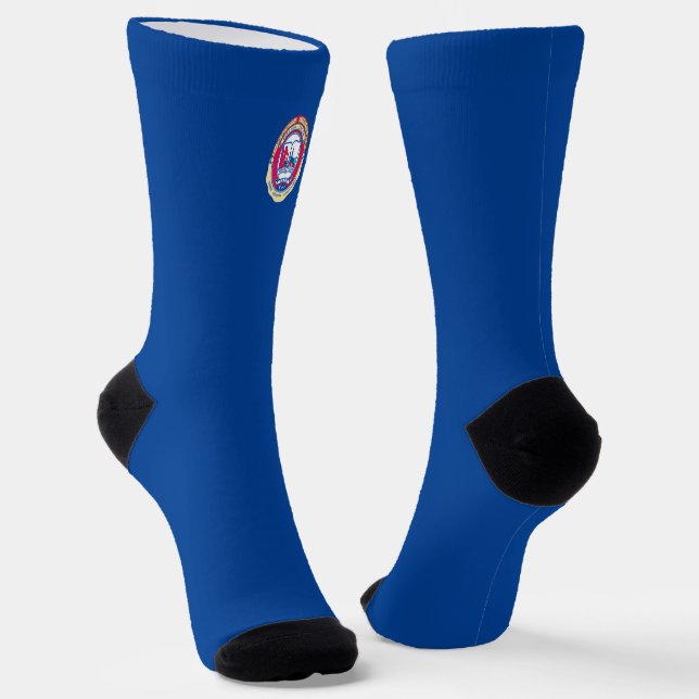 Chaussette Drapeau urbain de Winston-Salem (Caroline du Nord) (Angulaire)