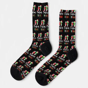 Chaussette Drôle 67 Six Sept Brianrot Équipe de Noël