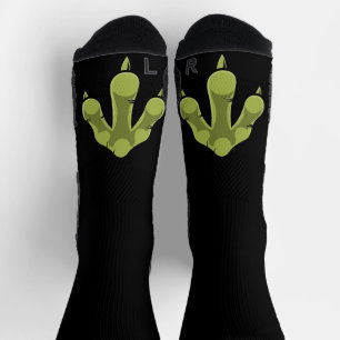 Chaussette Drôle Halloween T Rex Dinosaur pied Costume