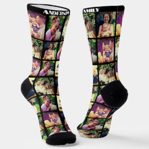 Chaussette drôles de chaussettes de collage tendance personna