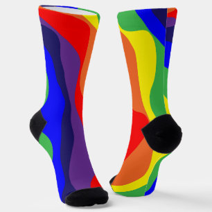 Chaussette Ebb et flux 4 arc-en-ciel
