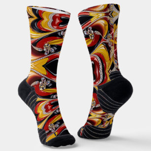 Chaussette Écran d'athlétisme avec couleurs belges