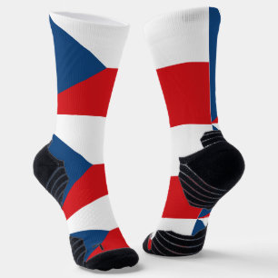 Chaussette Écran sportif avec drapeau de Czechia