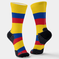Écran sportif avec drapeau de la Colombie