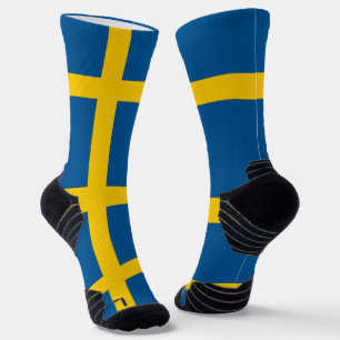 Chaussette Écran sportif avec drapeau de la Suède