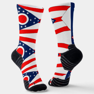 Chaussette Écran sportif avec drapeau de l'Ohio