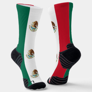Chaussette Écran sportif avec drapeau du Mexique