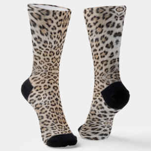 Chaussette Elégant chic poster de animal de fourrure de cheet