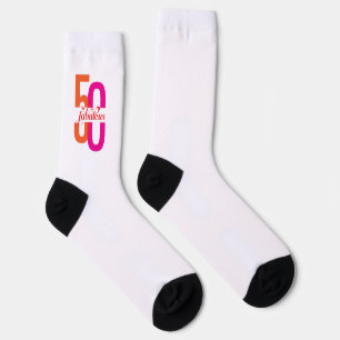 Chaussette Elegant Cinquante & Fabuleux 50e Anniversaire