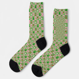 Chaussette Elegant Greek Sisterhood 1908 Christmas