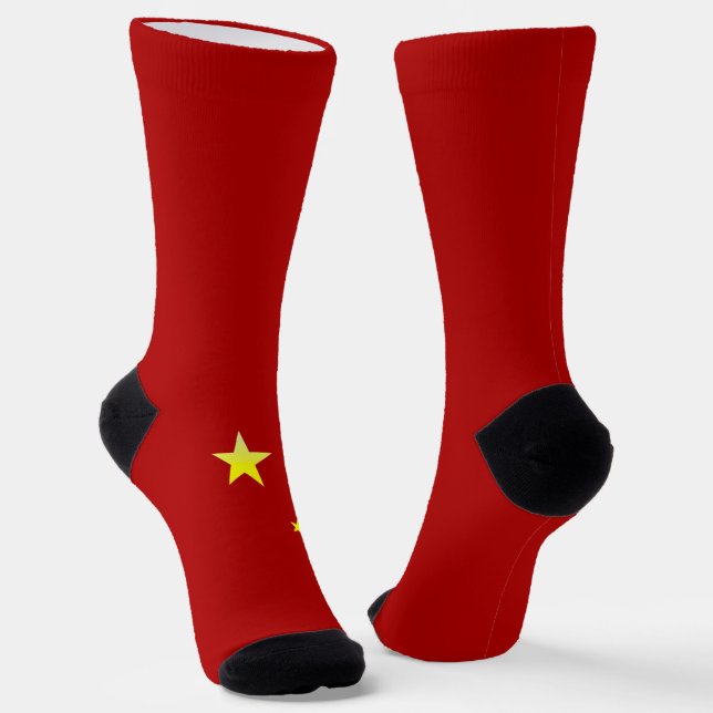 Chaussette emblème chinois (Angulaire)