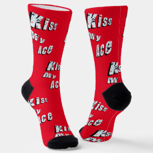 Chaussette Embrasse Mes As, Chaussettes De Poker