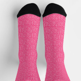 Chaussette empreinte de léopard cheetah