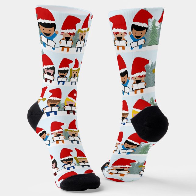 Chaussette Enfants Caroleurs Noël (Angulaire)