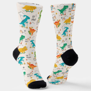 Chaussette Enfants Dinosaur Motif voyageur