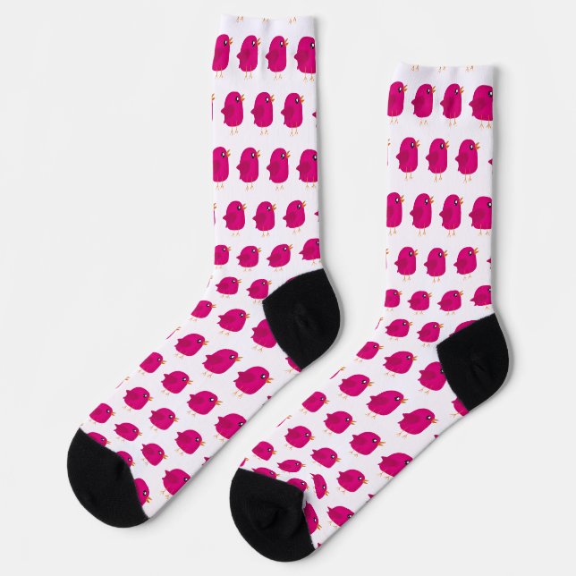 Chaussette Enfants oiseau mignon   (Gauche)