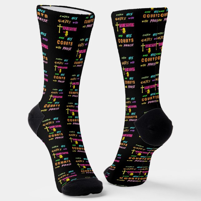 Chaussette Entrez Son Gates Chick Novembre Cross Thankgiving (Angulaire)