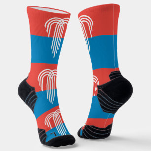 Chaussette Équipement sportif avec drapeau de Kansas City, US