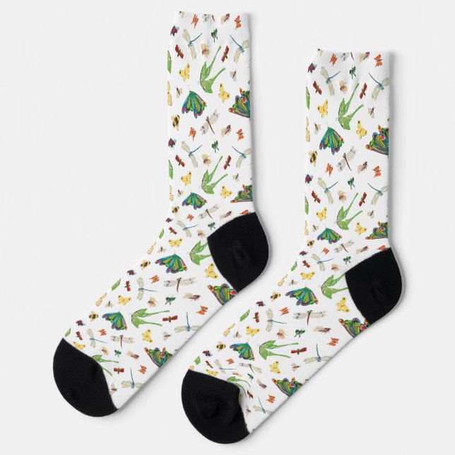Chaussette Eric Carle | La vie n'est-elle pas belle ? Motif (Gauche)