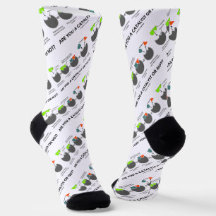 Chaussette Es-Tu Un Catalyseur Ou Pas ? Enzyme-Substrat
