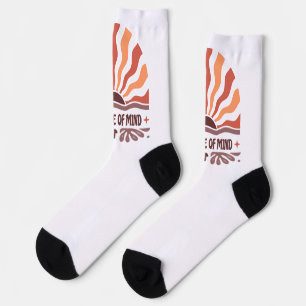 Chaussette État d'esprit Soleil Lever de soleil : Été inspiré