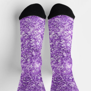 Chaussette Étincelle Violette