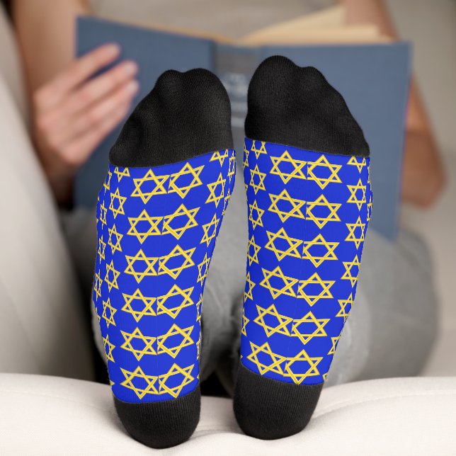 Chaussette Étoile jaune de David (Fond)