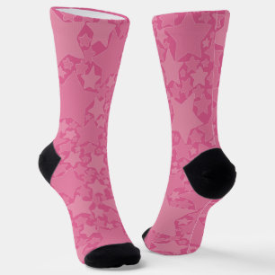 Chaussette Étoiles, Étoiles, Étoiles - Rose