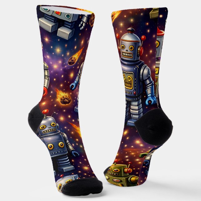 Chaussette Exploration robotique (Angulaire)