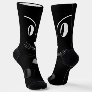 Chaussette fantaisie chat