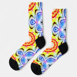 Chaussette Fantaisiste Prêtre Mage Magique Vibrant Mandela