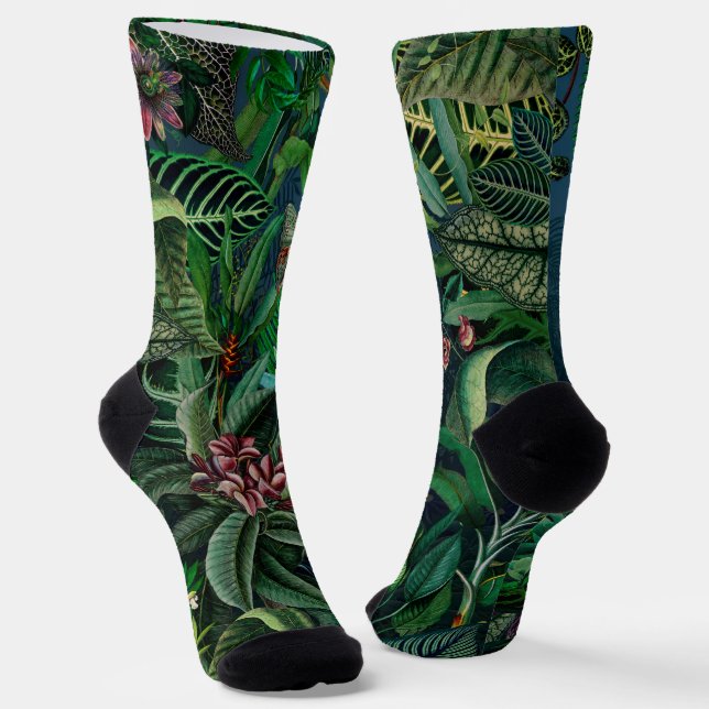 Chaussette Fantastique Fabulous Midnight Rainforest (Angulaire)
