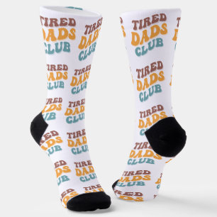 Chaussette Fatigué Dads Club Funny