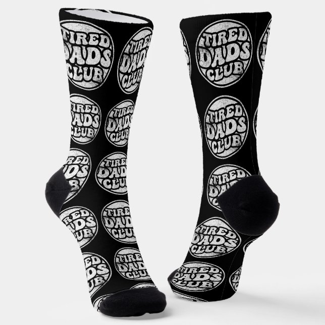 Chaussette Fatigué Dads Club Funny (Angulaire)