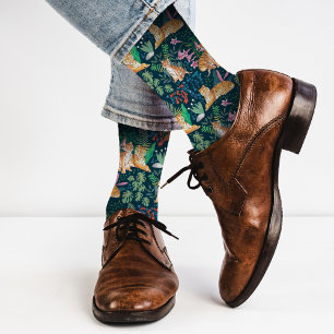 Chaussette Faune de la Jungle Nature Chats sauvages Tigres